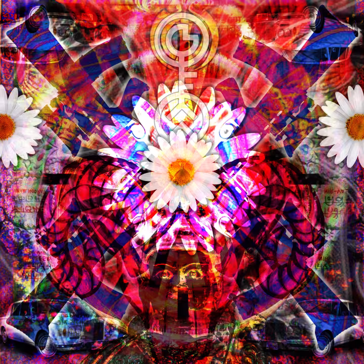 "Nu Guru" PS Perkins 2019 (digital collage)