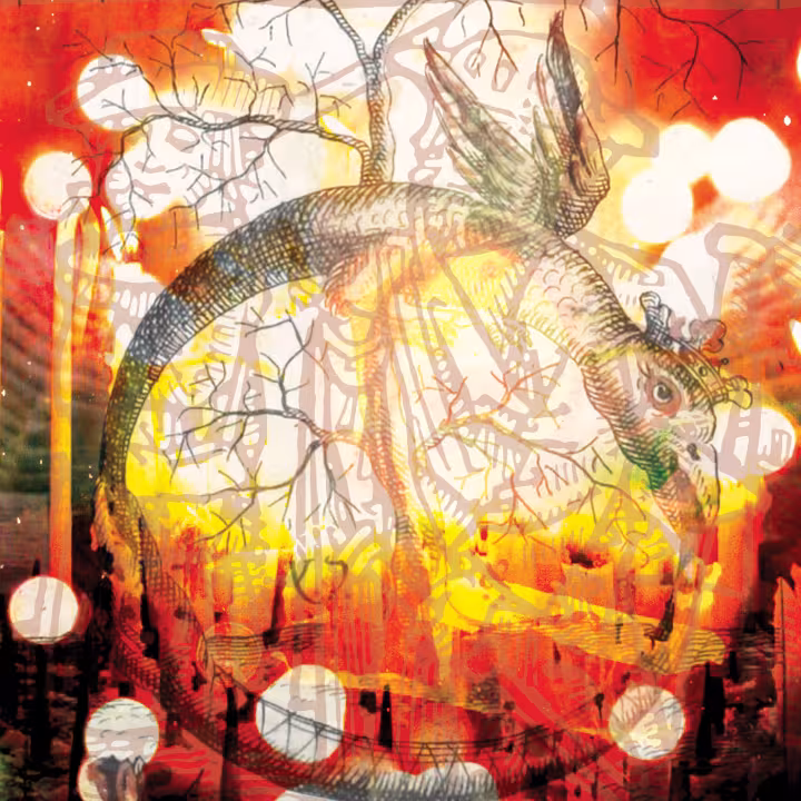 "UroboroSoroborU" PS Perkins 2020 (digital collage)