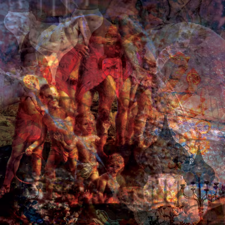 "A Thousand Lives Later" PS Perkins 2019 (digital collage)